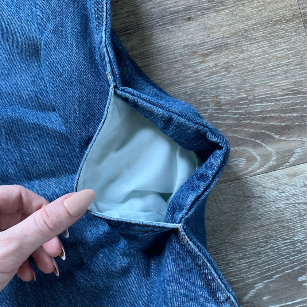 Madewell Denim Mini Dress - Picture 7 of 7